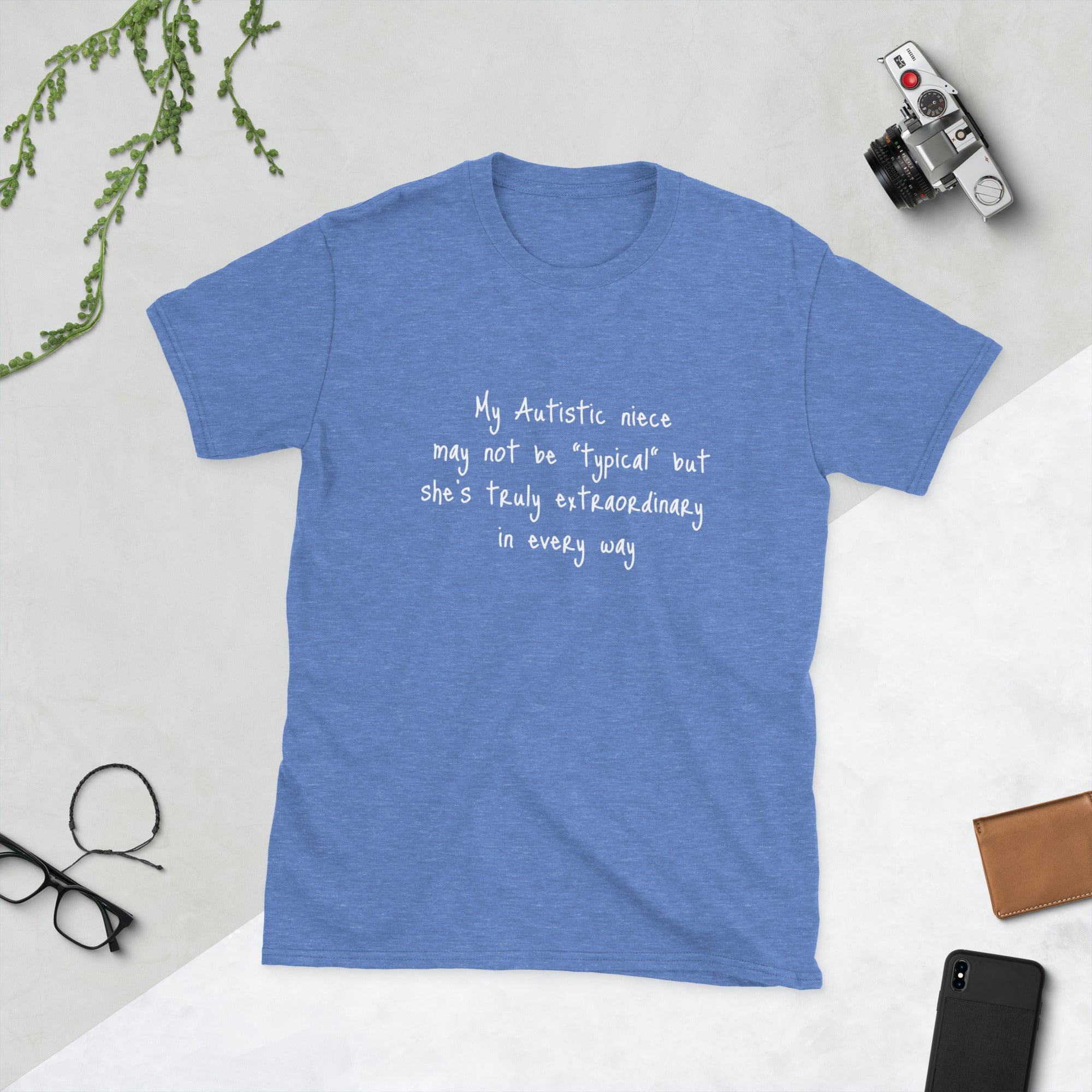 Autistic Niece Pride Unisex T-Shirt