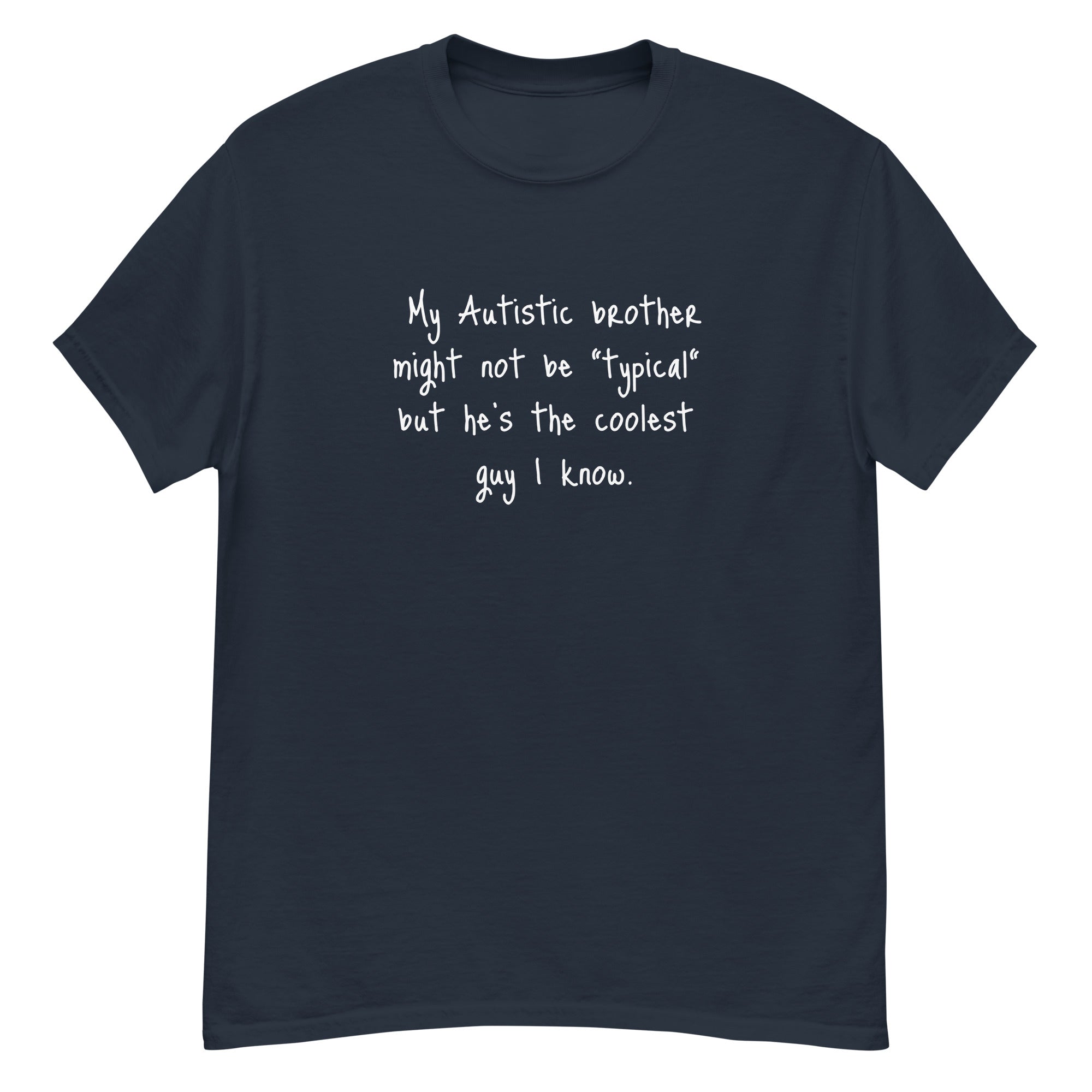 Proud Sibling of a Cool Autistic Brother Unisex classic tee