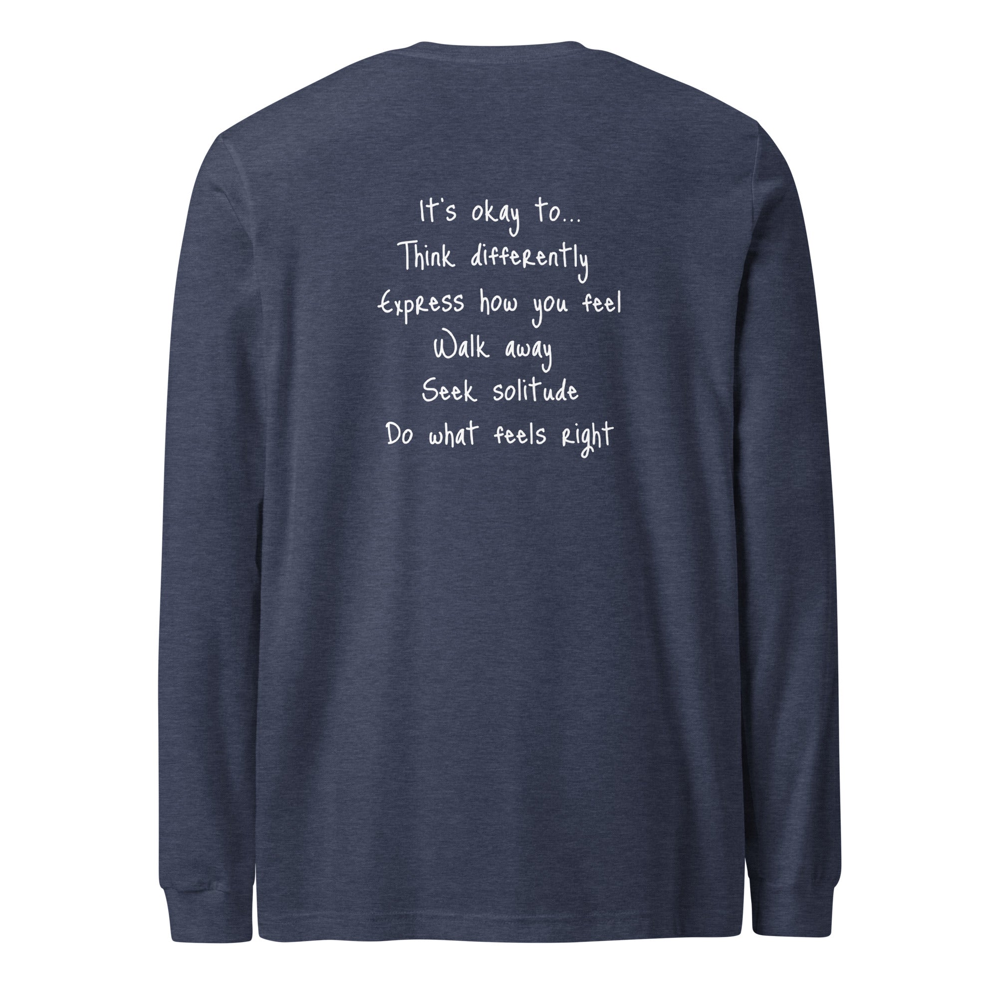 Life Lessons From My Autistic Child Long Sleeve Tee