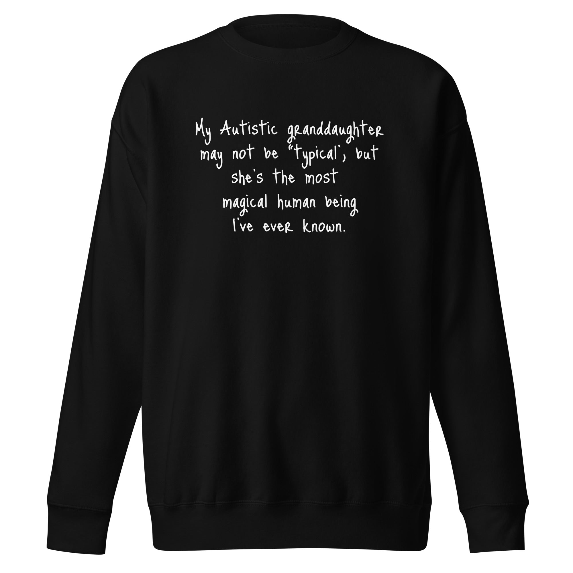 Magical Autistic Granddaughter Sweatshirt for Grandparents