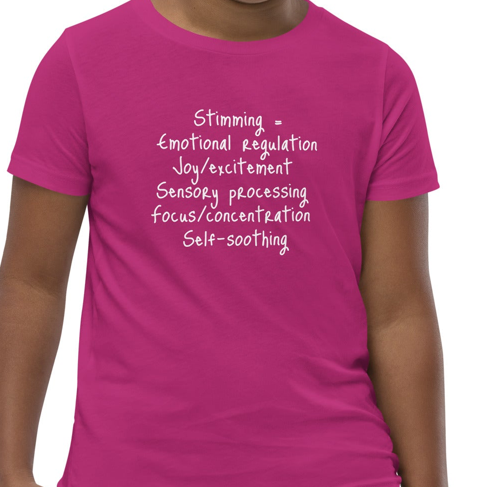 Why Stim, Autism Youth T-Shirt